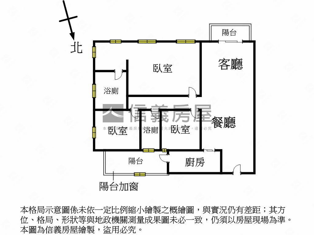 ＜專任＞ＭＹ勝美高樓視野房屋室內格局與周邊環境