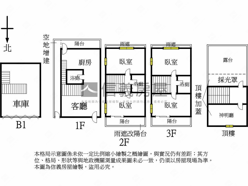 花壇社區型邊間美透房屋室內格局與周邊環境