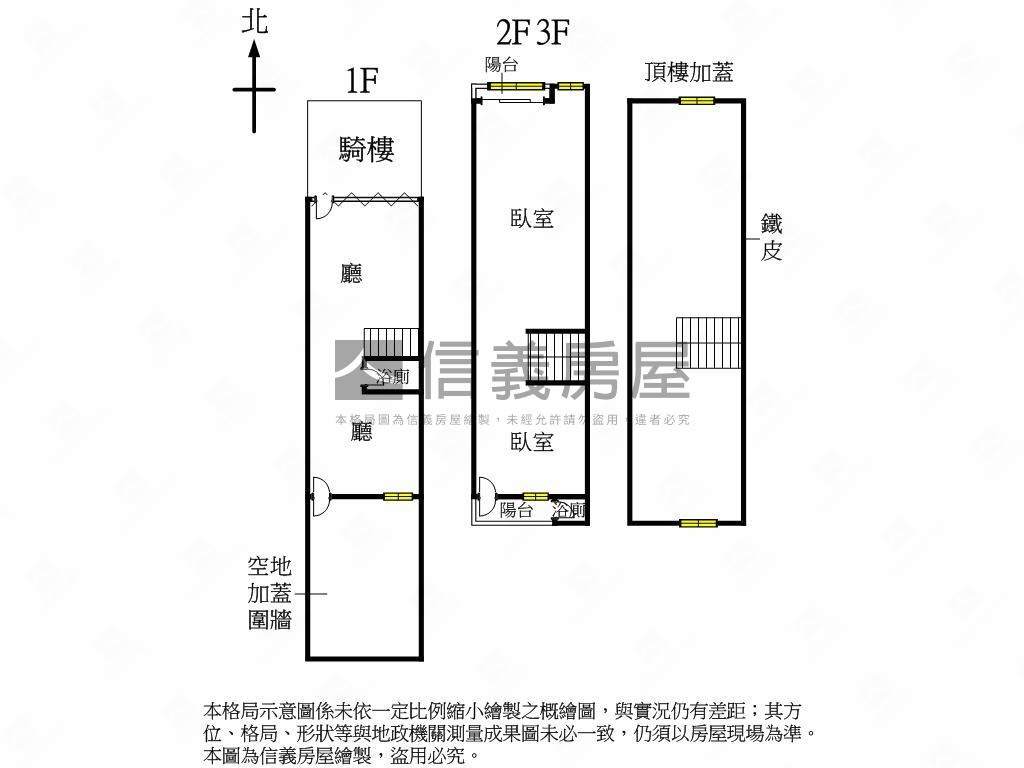 專任東發路騎樓透天房屋室內格局與周邊環境