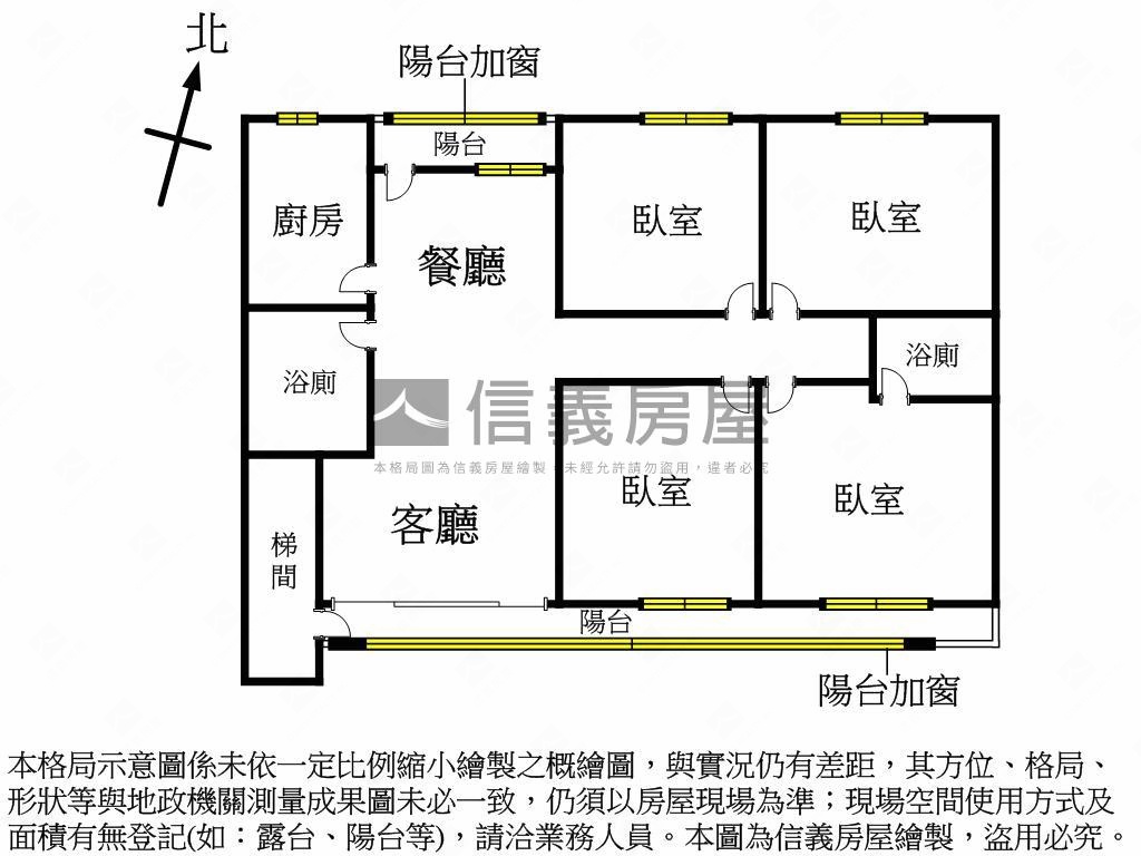 【捷運】國揚四房美寓房屋室內格局與周邊環境