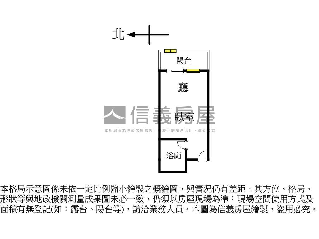 低總價精緻一房房屋室內格局與周邊環境