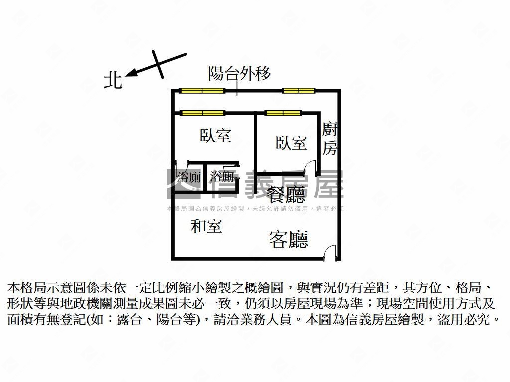 一中商圈全新整理兩房一室房屋室內格局與周邊環境