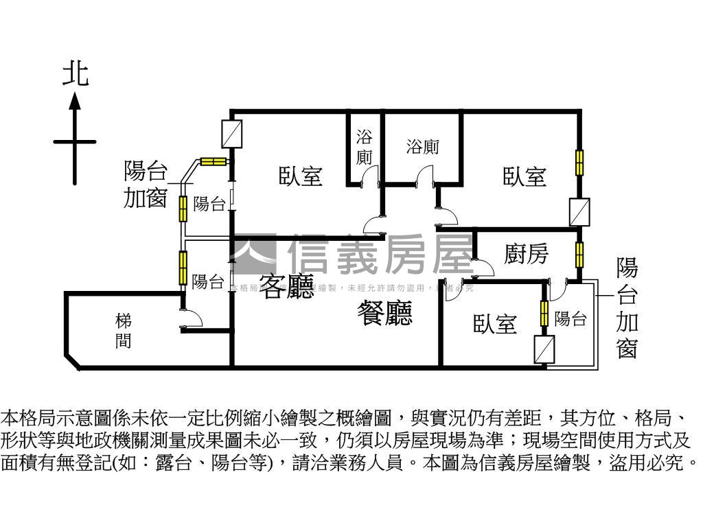 太平宜昌路大三房車位房屋室內格局與周邊環境