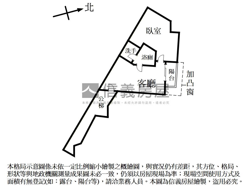 京華·景觀美美大套房房屋室內格局與周邊環境