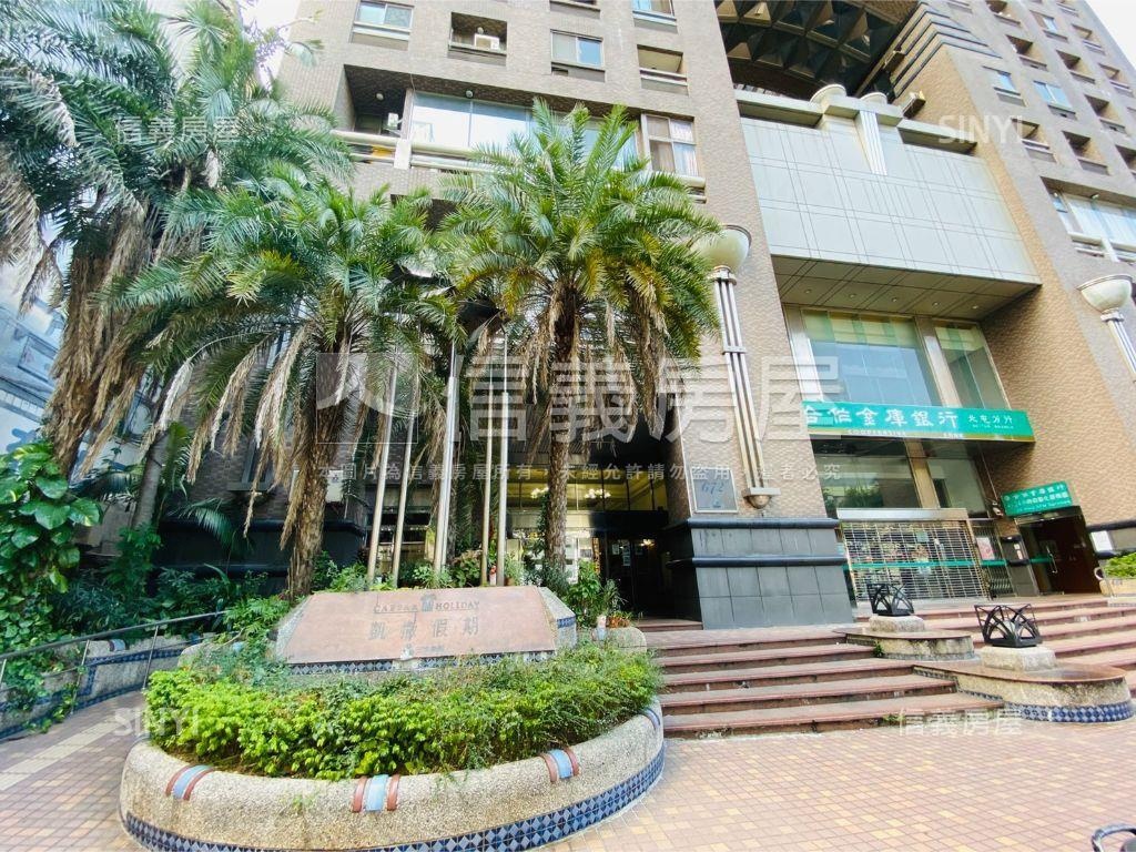 近捷運高樓水噹噹電梯一房房屋室內格局與周邊環境