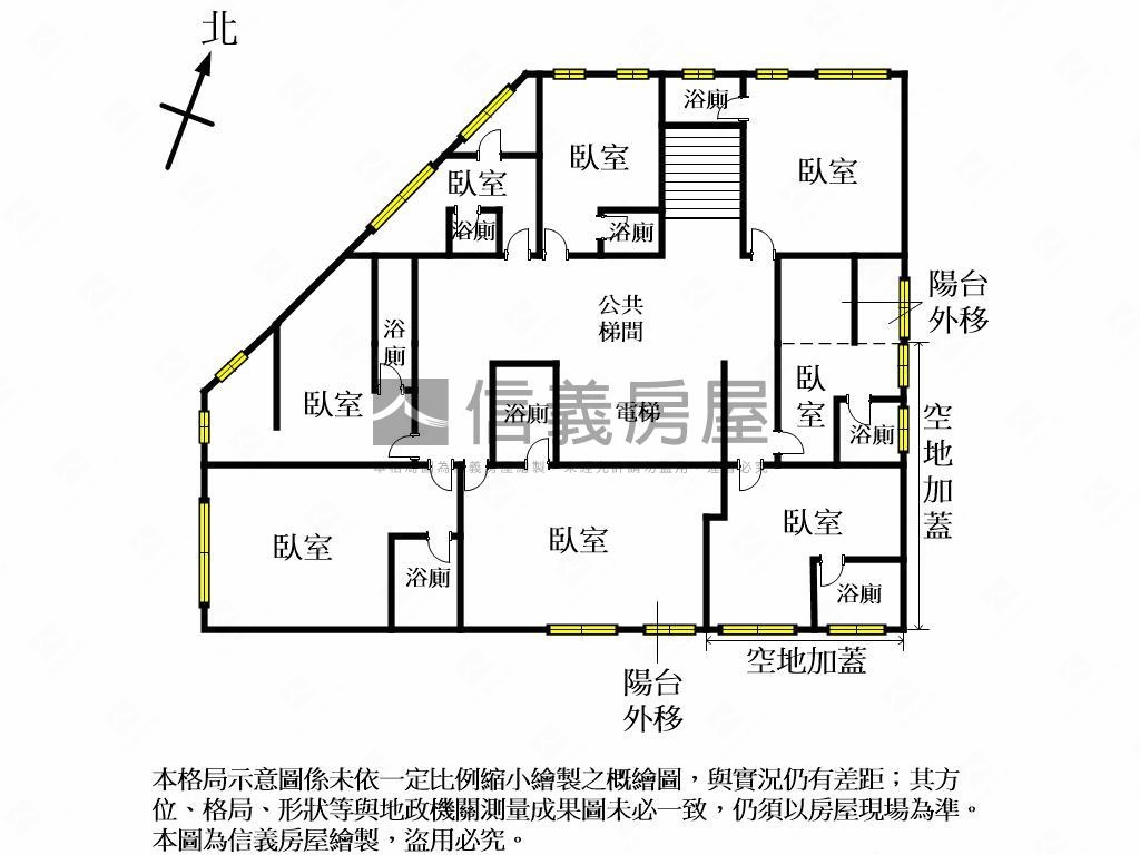 中國醫精裝電梯收租套房房屋室內格局與周邊環境