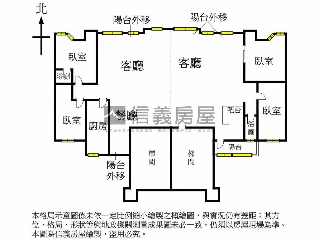 北新路頂規大戶美景美家房屋室內格局與周邊環境