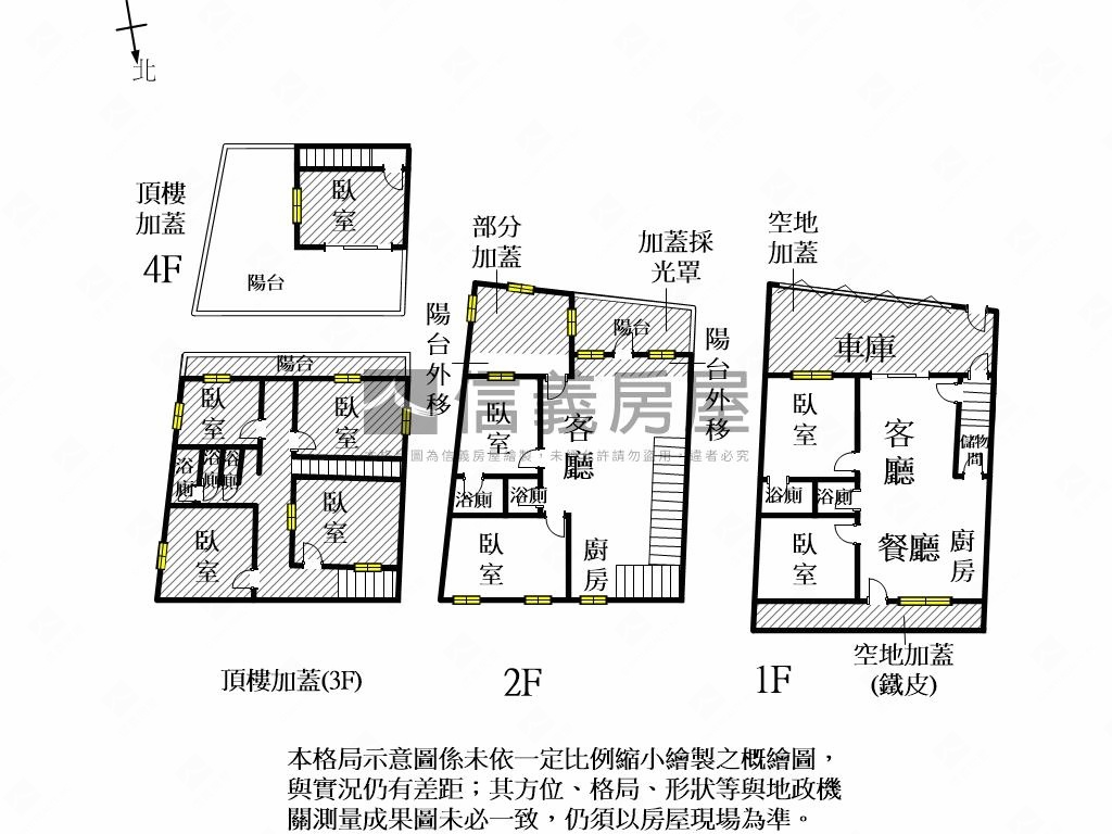 近成大校園大坪透天房屋室內格局與周邊環境