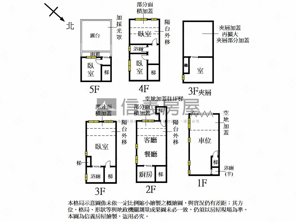 高鐵區｜朝西南｜臨路透天房屋室內格局與周邊環境