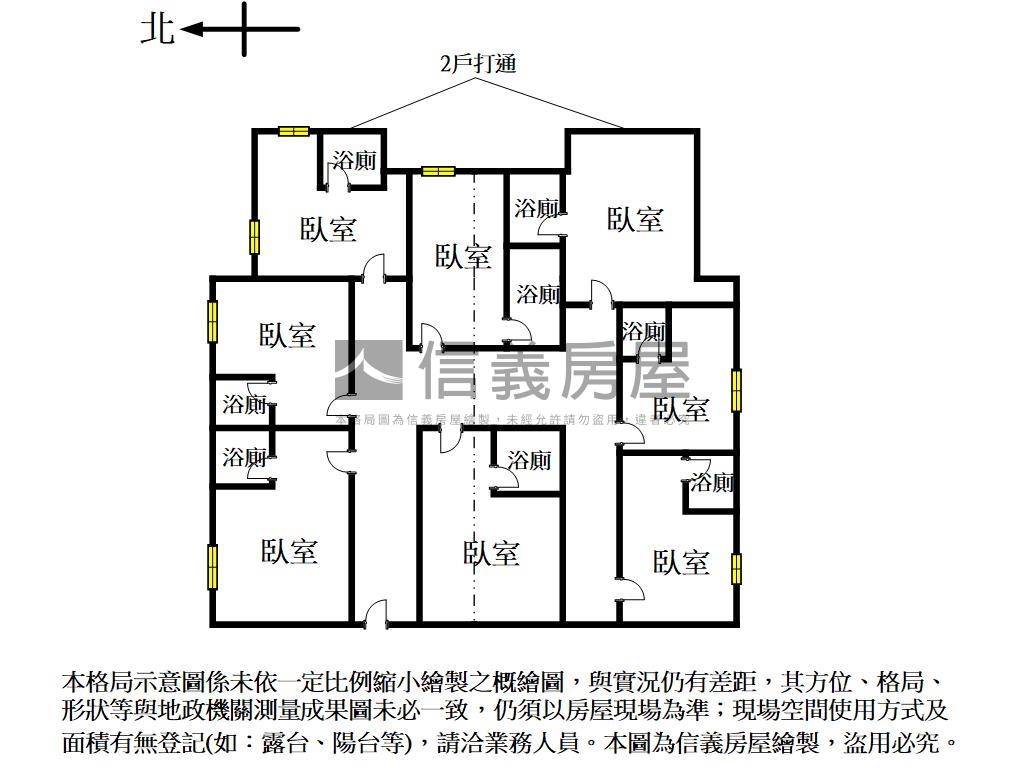 太平中山路收租８套房房屋室內格局與周邊環境