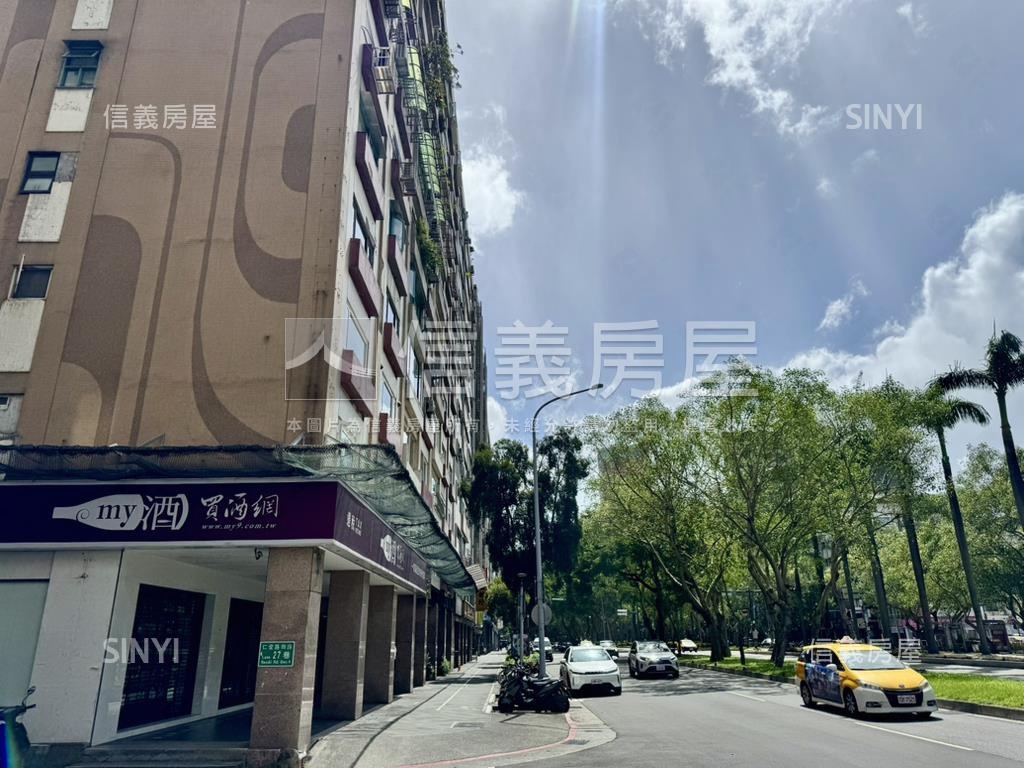 仁愛林園正面林蔭景觀房屋室內格局與周邊環境