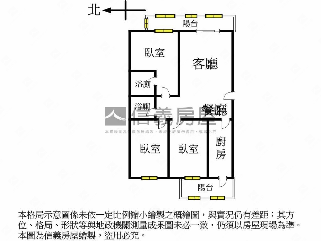 太子建設東都雅緻品味三房房屋室內格局與周邊環境