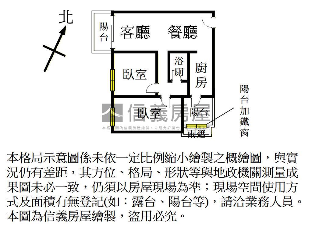 愛上新北歐‧兩房車位房屋室內格局與周邊環境