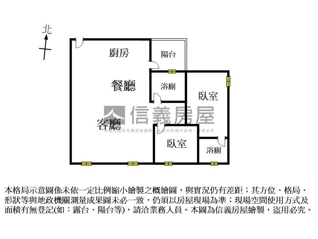 誠美拾光次頂樓面河景觀宅房屋室內格局與周邊環境