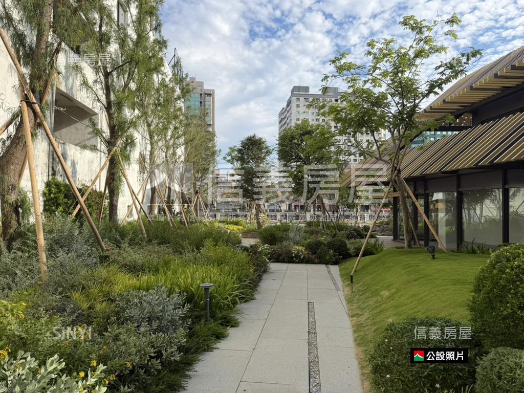 誠美拾光次頂樓面河景觀宅房屋室內格局與周邊環境