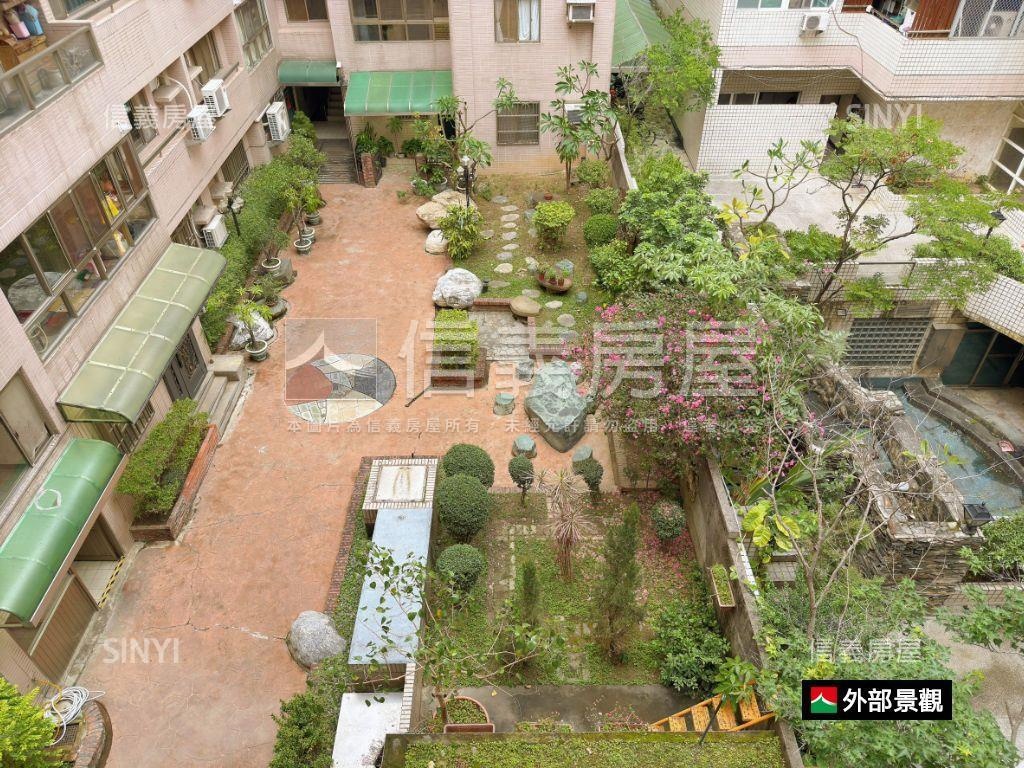 南北向四房大平車雙衛開窗房屋室內格局與周邊環境