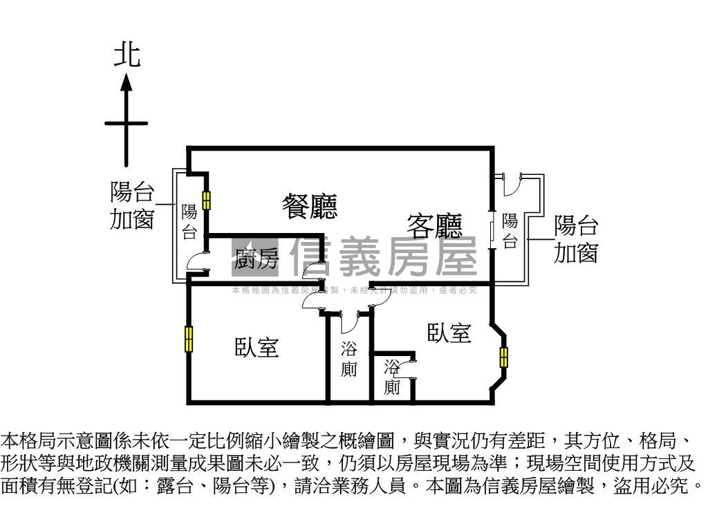 工學商圈長億兩房車位房屋室內格局與周邊環境