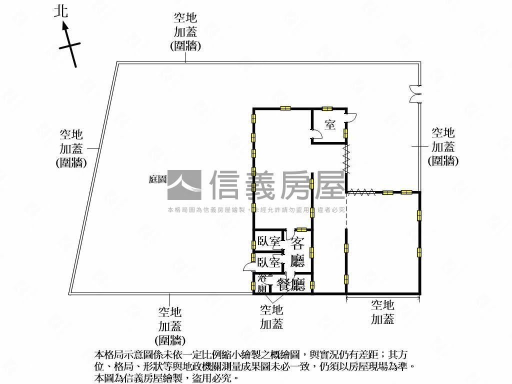 愜意西園農舍房屋室內格局與周邊環境