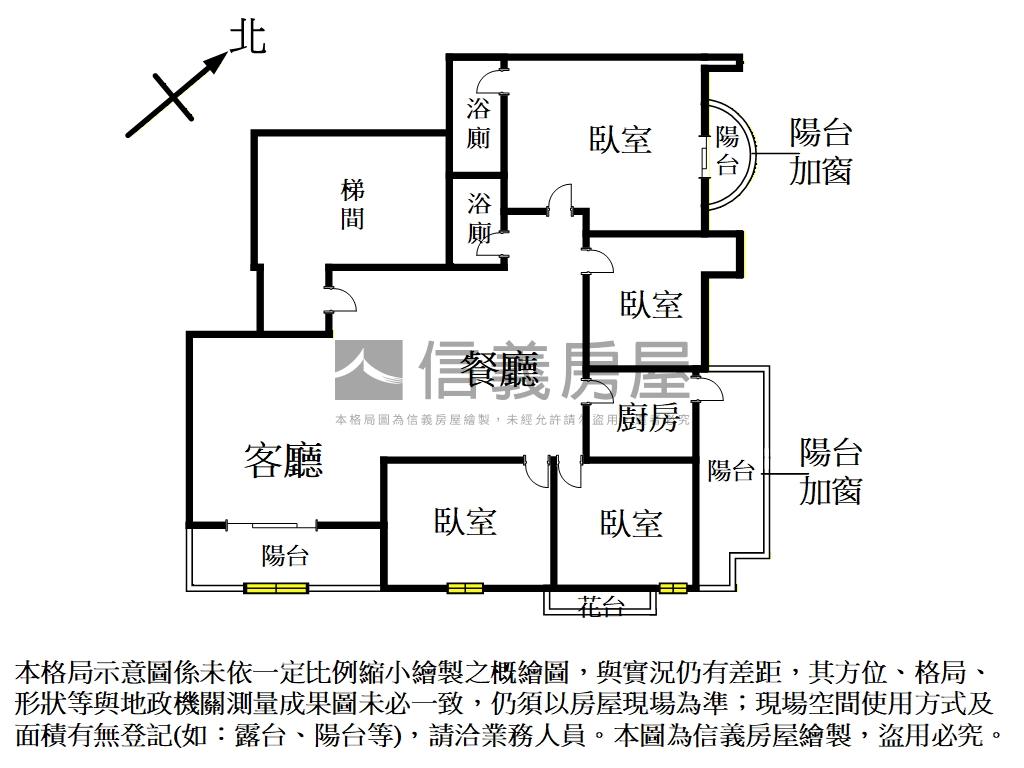台北大道景觀四房加車位房屋室內格局與周邊環境