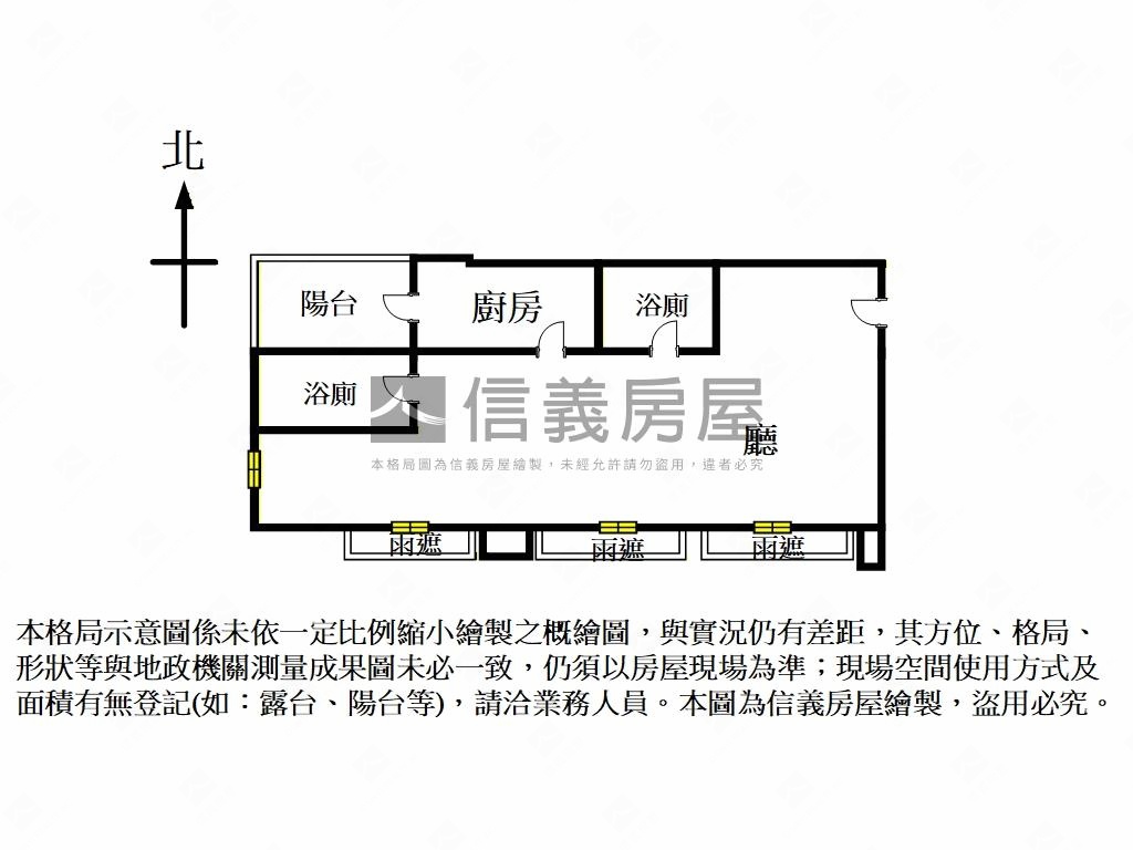 欣隆１０１景觀辦公Ａ５房屋室內格局與周邊環境