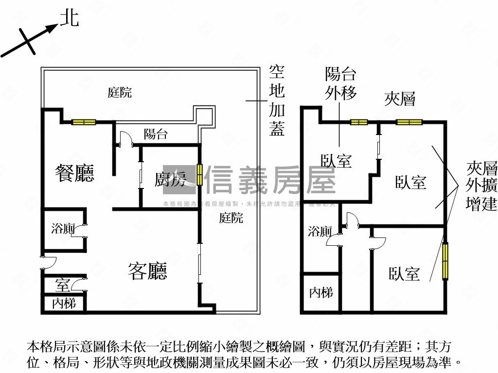 福德庭院大戶房屋室內格局與周邊環境
