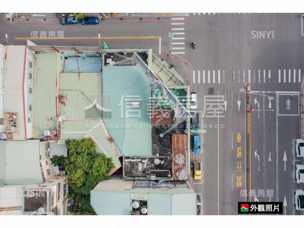 商二大面寬順向三角窗店面房屋室內格局與周邊環境