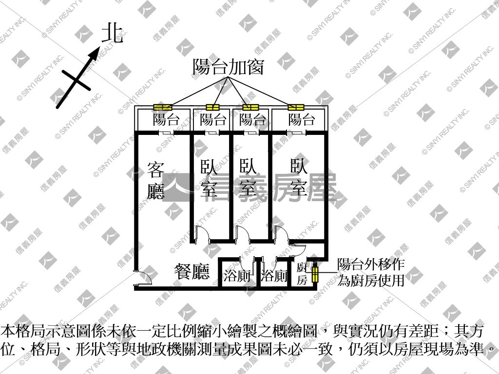 鑑賞巨城精裝大三房房屋室內格局與周邊環境