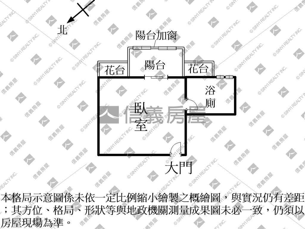 逢甲美美套房Ｂ空屋可看房屋室內格局與周邊環境