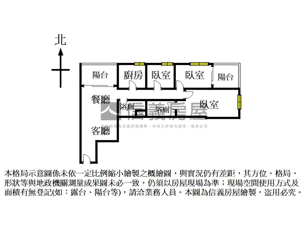 世界花園強案再現三房車位房屋室內格局與周邊環境