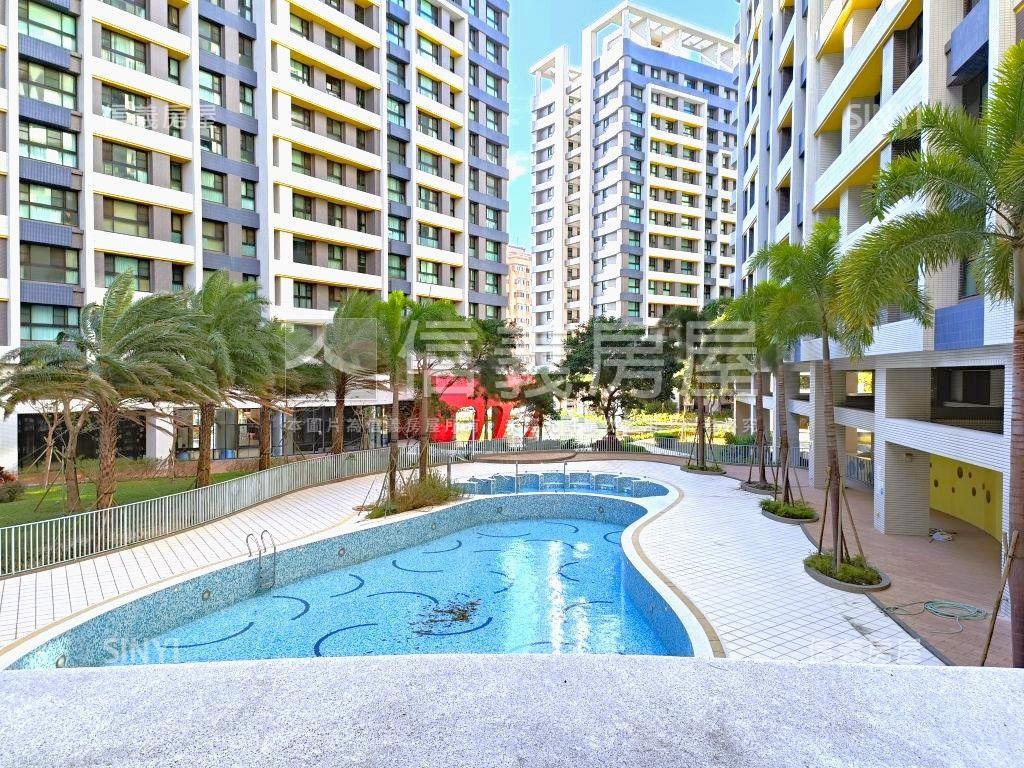 環球市面泳池棟距遠三房房屋室內格局與周邊環境