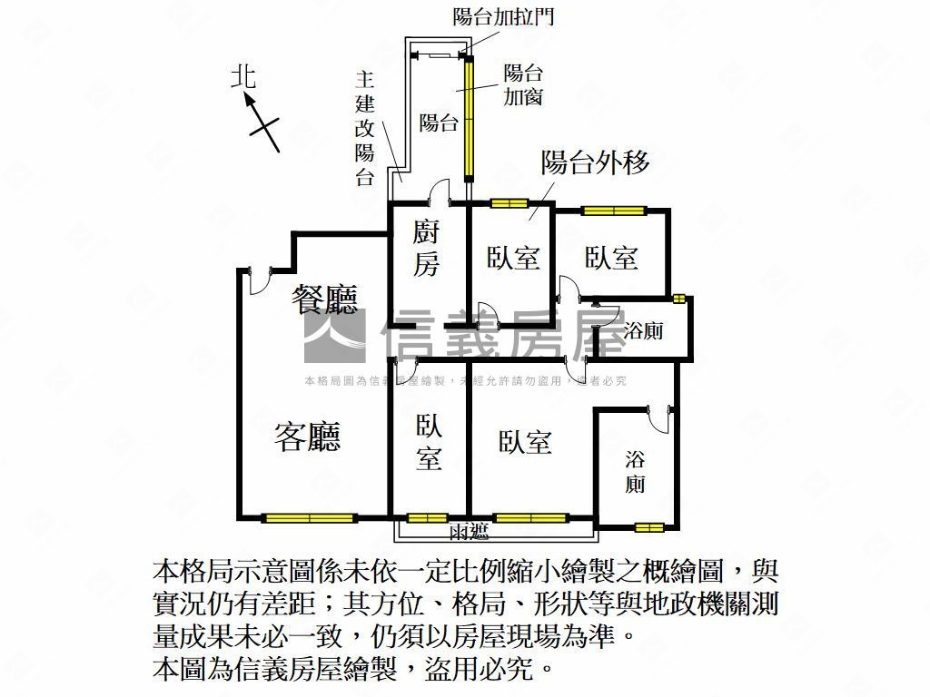 鴻馥高樓４房雙平面車位房屋室內格局與周邊環境