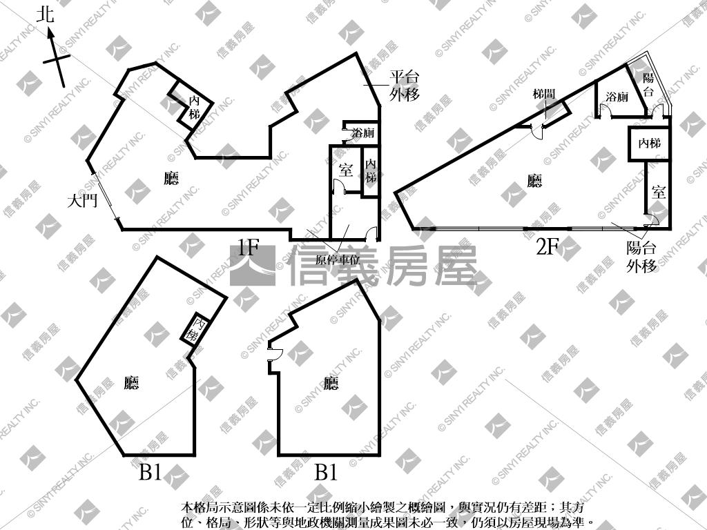 大安和黃金角便利店王房屋室內格局與周邊環境