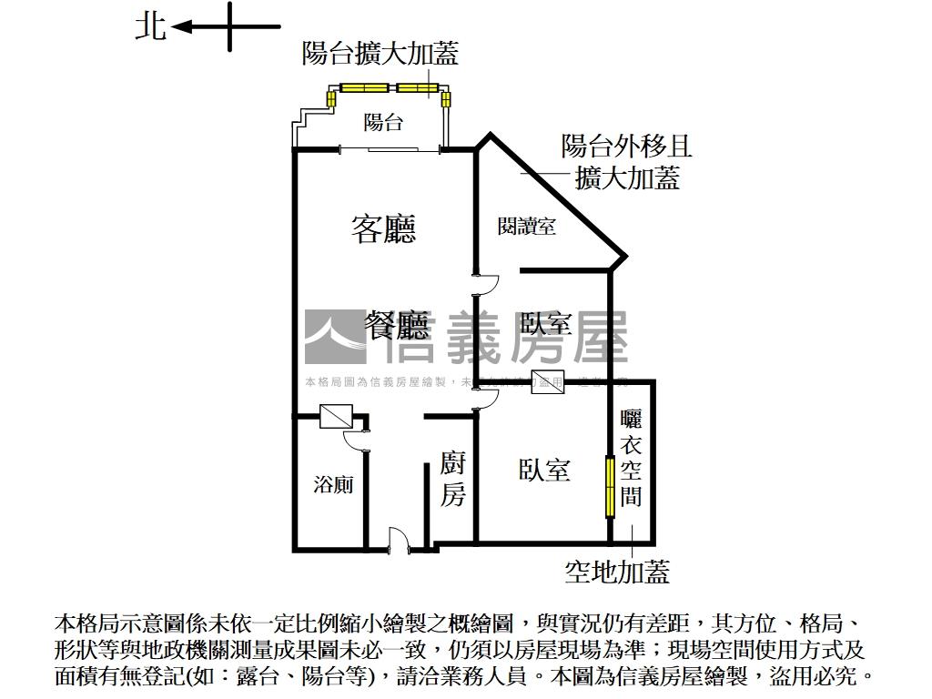 新生北路近捷運電梯兩房房屋室內格局與周邊環境