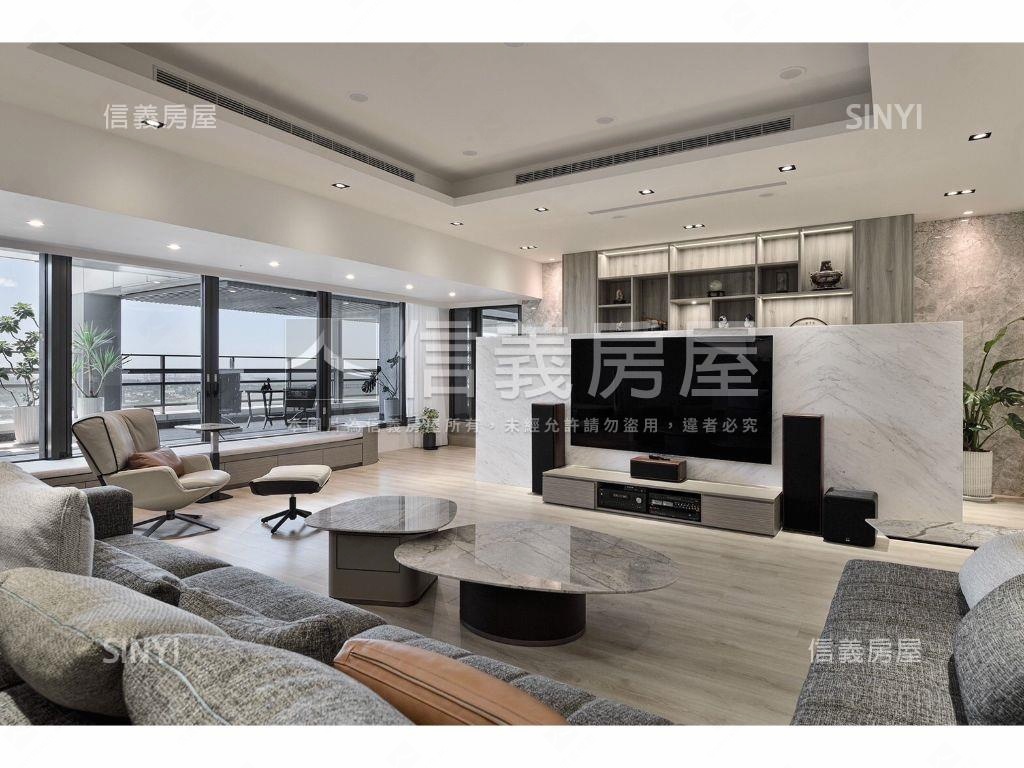 水立方高樓質感山河景房屋室內格局與周邊環境