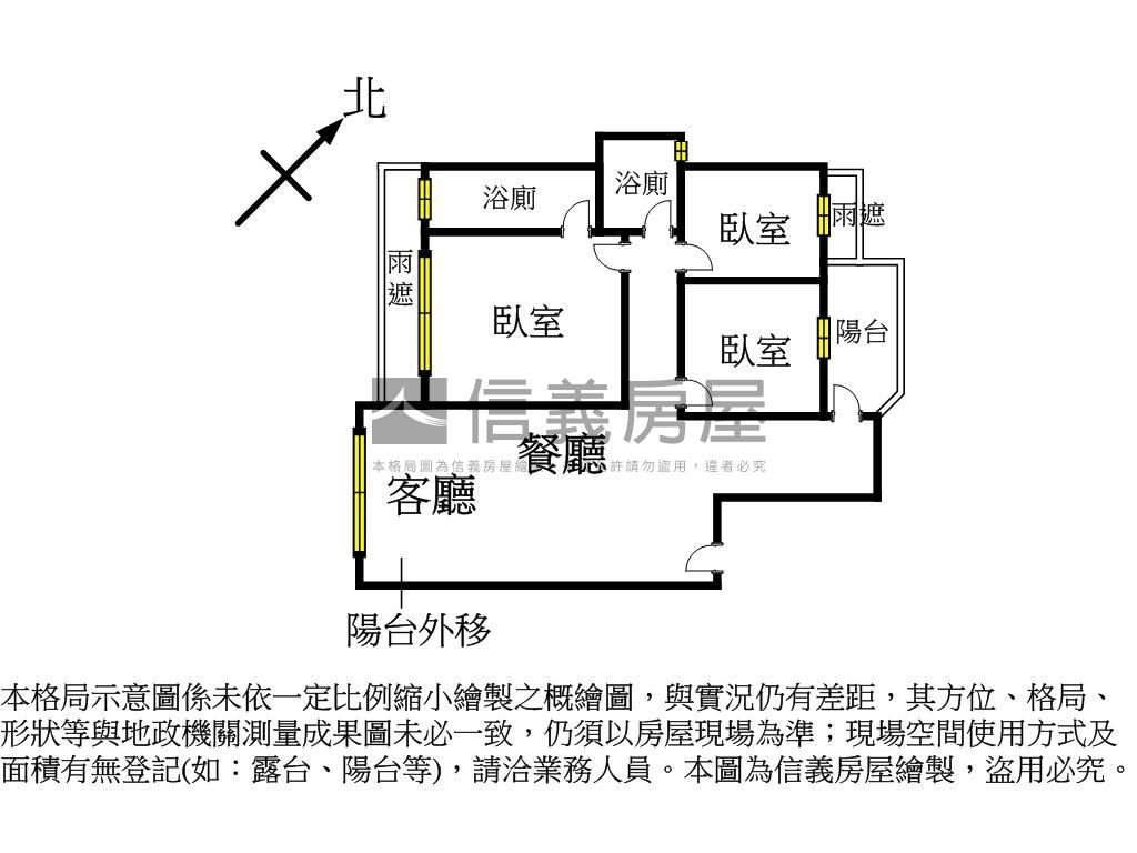 近都會公園捷運三房車位房屋室內格局與周邊環境