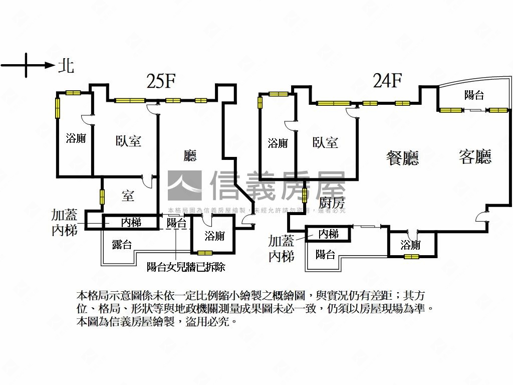 ｛可看屋｝一芳洲樓中樓房屋室內格局與周邊環境