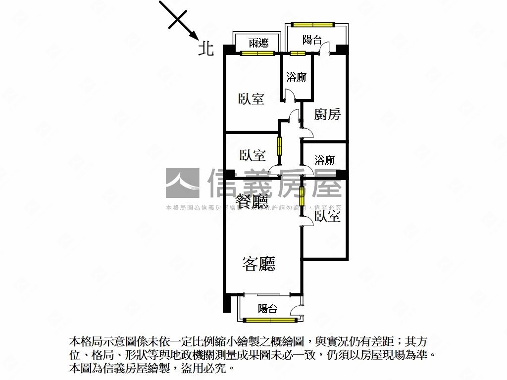 近捷運近公園舒適的家房屋室內格局與周邊環境