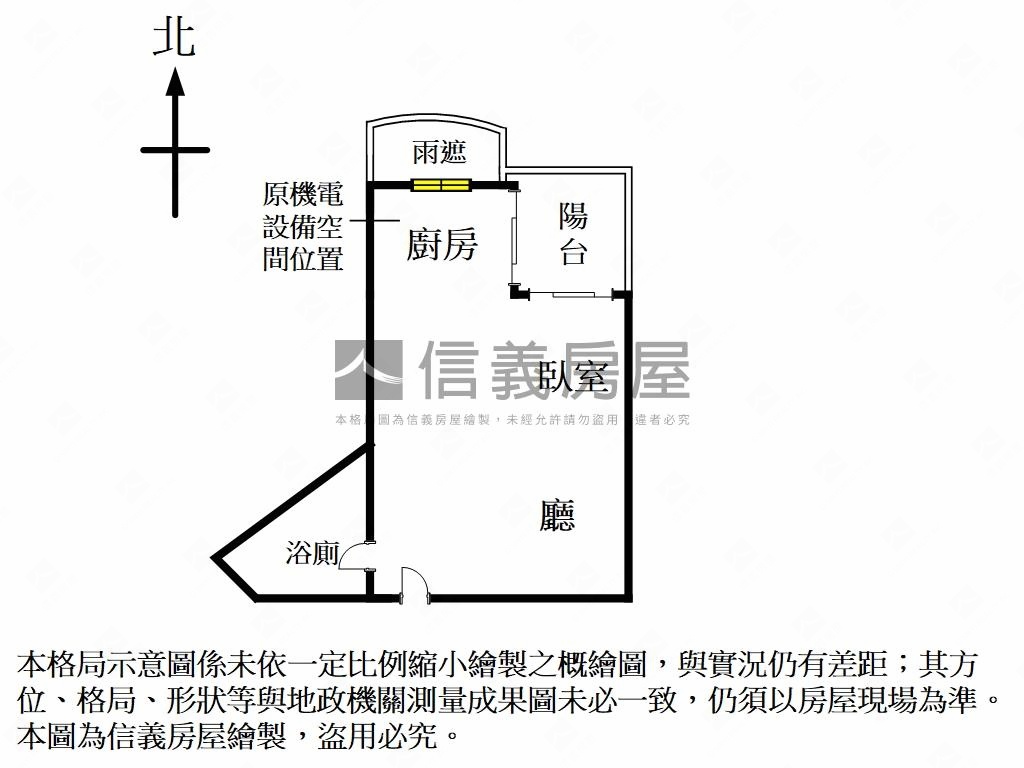 信義香榭稀有高樓層低總價房屋室內格局與周邊環境