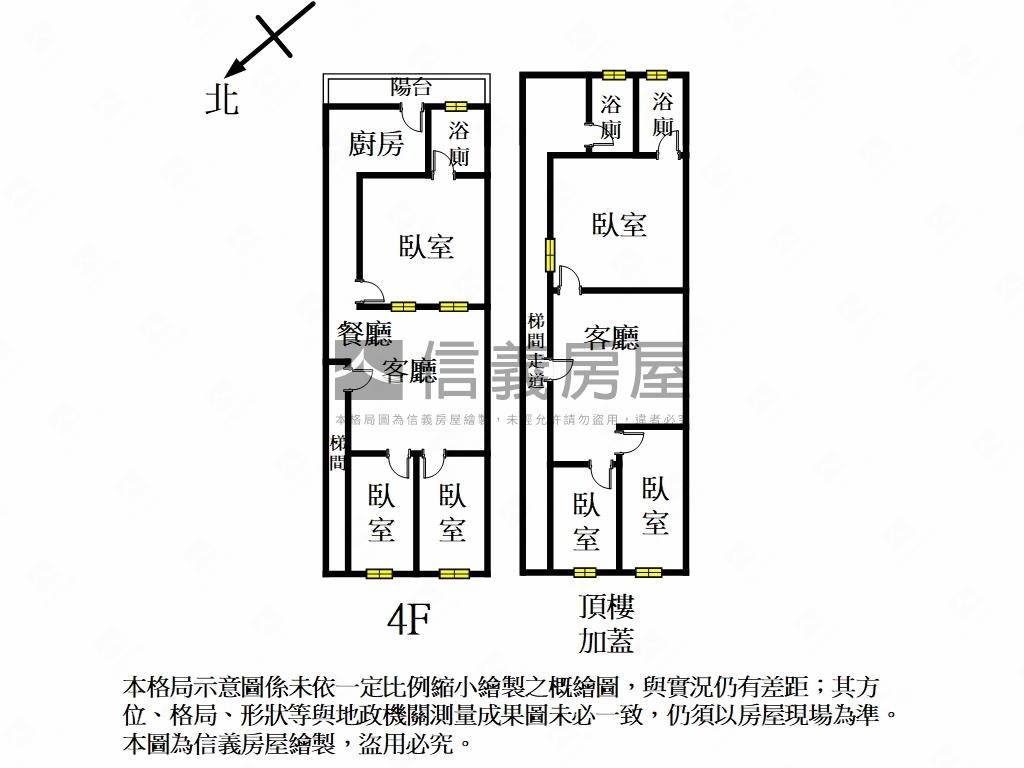 永和中山路潛力黑土頂加房屋室內格局與周邊環境