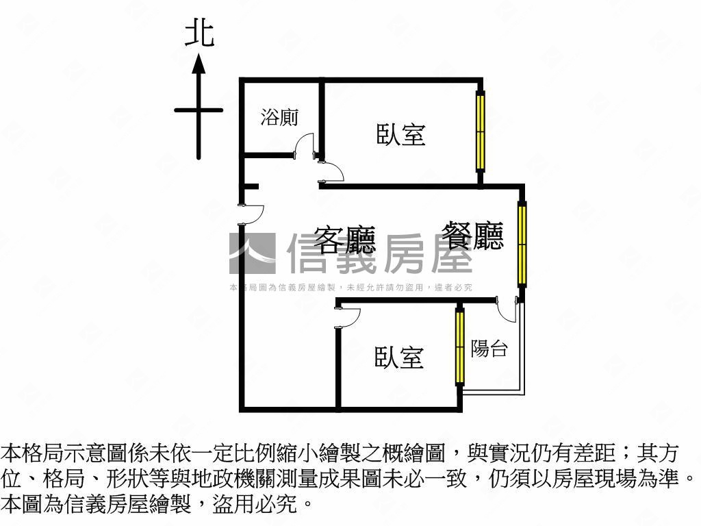 全新青空蔚來兩房附車位房屋室內格局與周邊環境