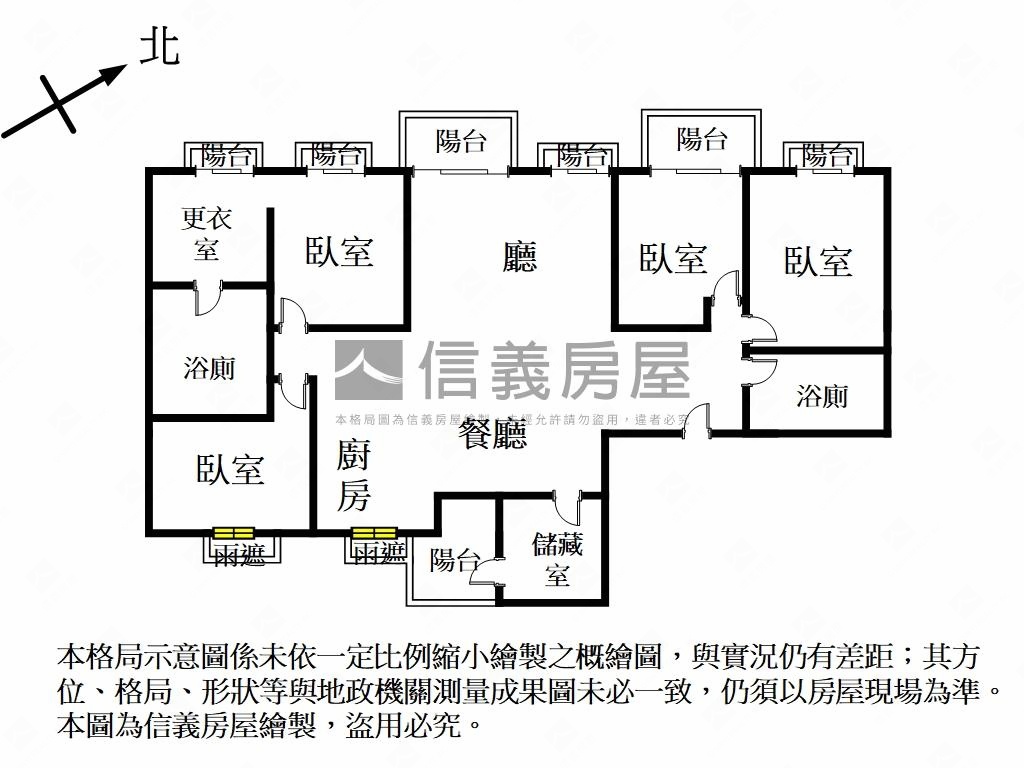 昇陽明四房雙車位房屋室內格局與周邊環境