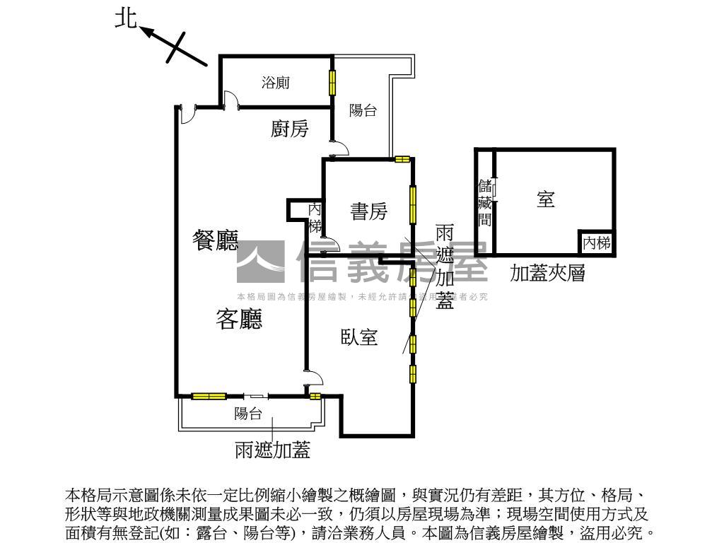 羅斯福２房車位房屋室內格局與周邊環境