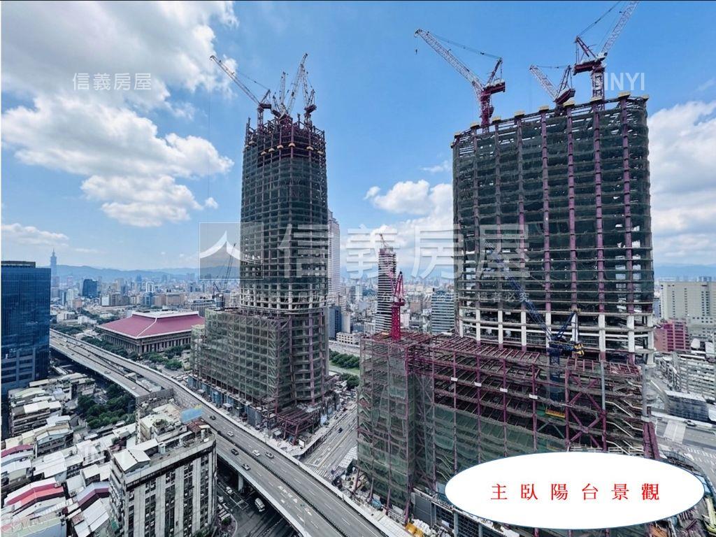 正面台北雙星高樓三房豪邸房屋室內格局與周邊環境