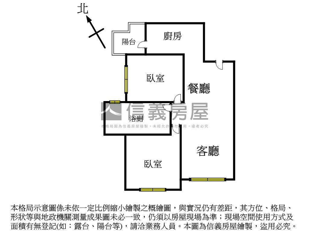 沙鹿近未來捷運★兩房平車房屋室內格局與周邊環境