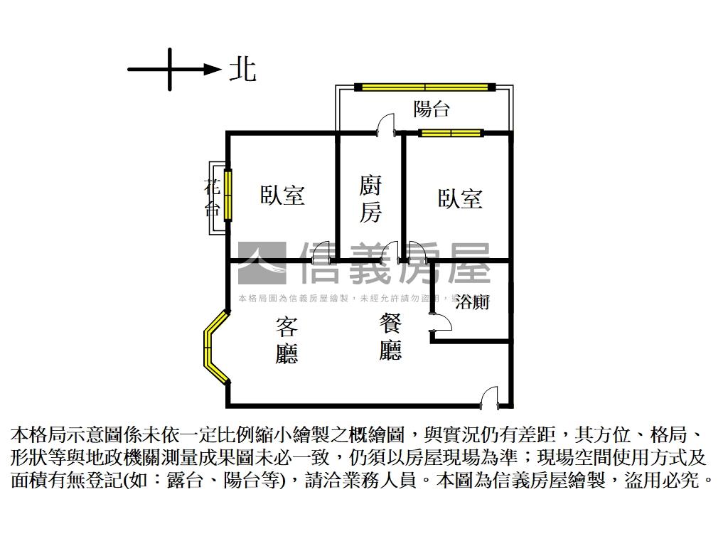 昌平電梯兩房房屋室內格局與周邊環境