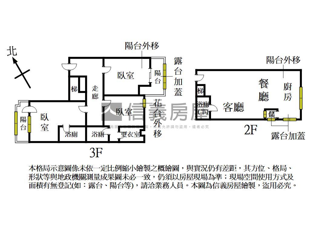 三代同堂樓中樓附平面車位房屋室內格局與周邊環境