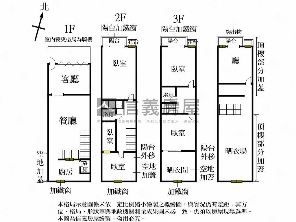 立新國小旁臨路透店房屋室內格局與周邊環境