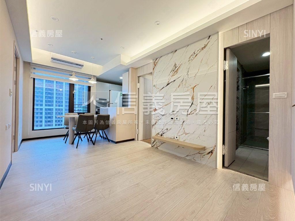 高樓景觀鄉林恆美２房車位房屋室內格局與周邊環境