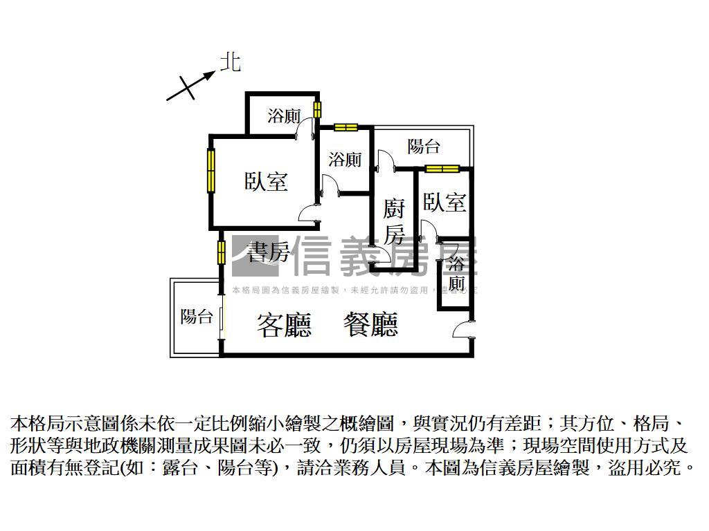 安南町大坪河景三房平車房屋室內格局與周邊環境