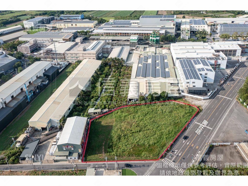 山上工業區１６８０坪土地房屋室內格局與周邊環境